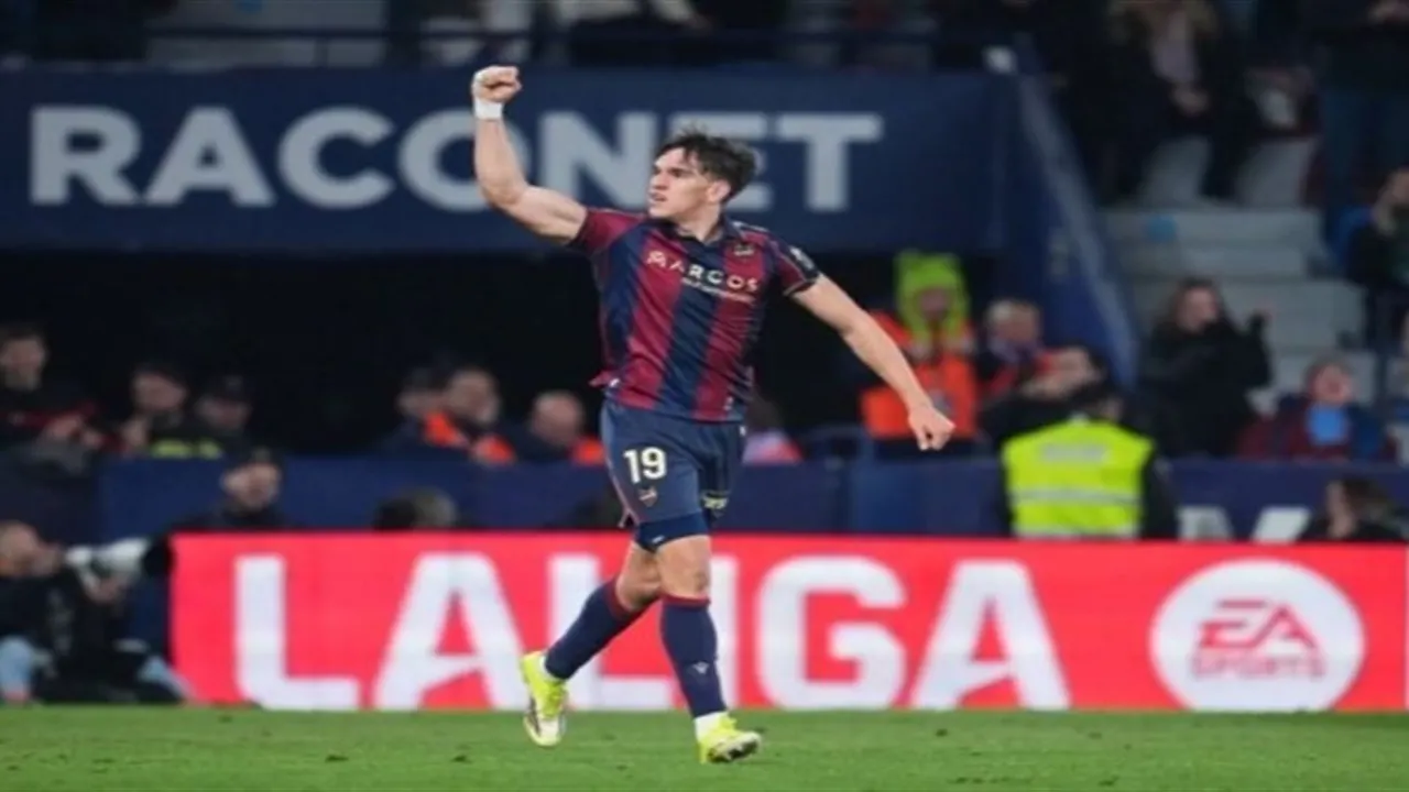 ليفانتي يتجاوز عقبة أوفييدو ويقترب من مغادرة منطقة الخطر في الدوري الإسباني